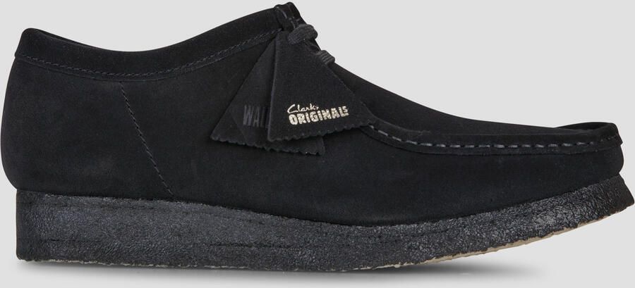 Clarks WALLABEE Vrije tijdsschoenen veterschoen sneakersCasual Zwart - Foto 14