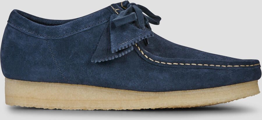 Clarks Originals Mocassins 'Wallabee' navy