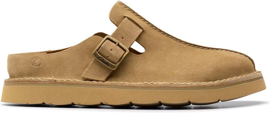 Clarks Instappers Solsbury Mule Suède Schoenen - Foto 2