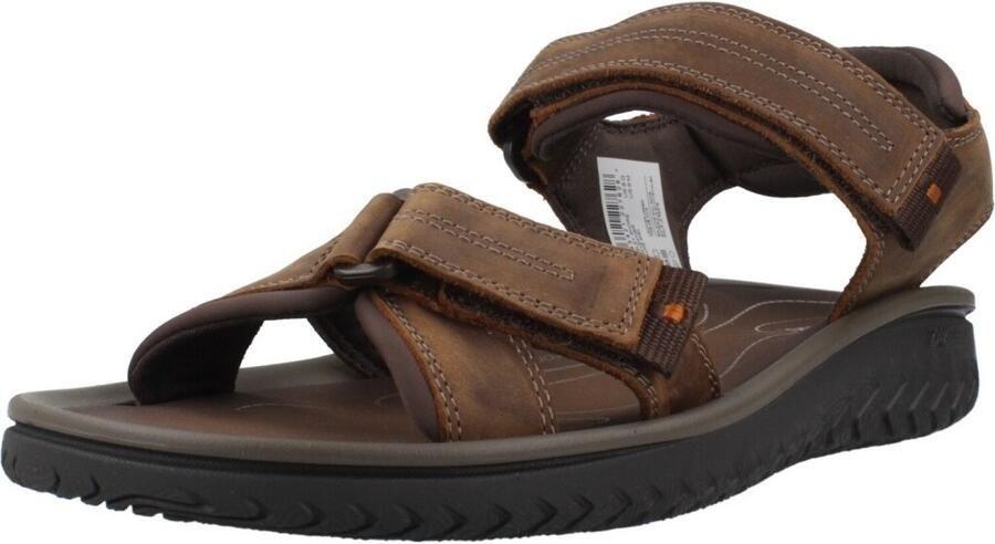 Clarks Wesley Shore Leren Sandalen - Foto 4