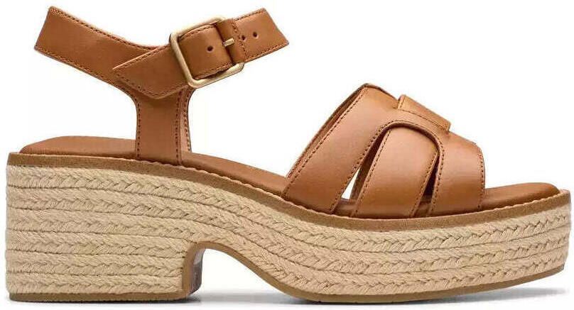 Clarks Coledale Strap dames sandaal bruin