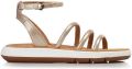 Clarks Platte sandalen Jemsa Style - Geel