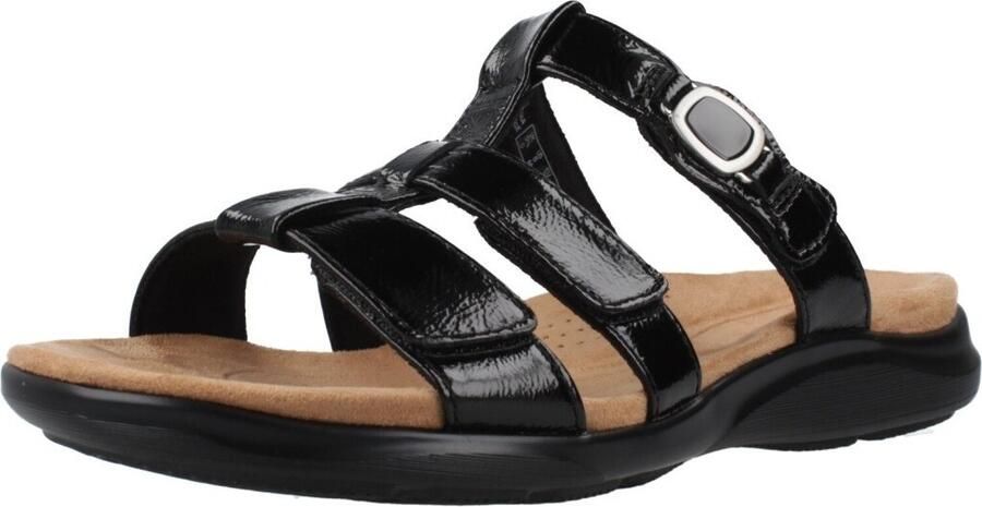 Clarks Kitly Pearl leren schoenen wit lakleer - Foto 4