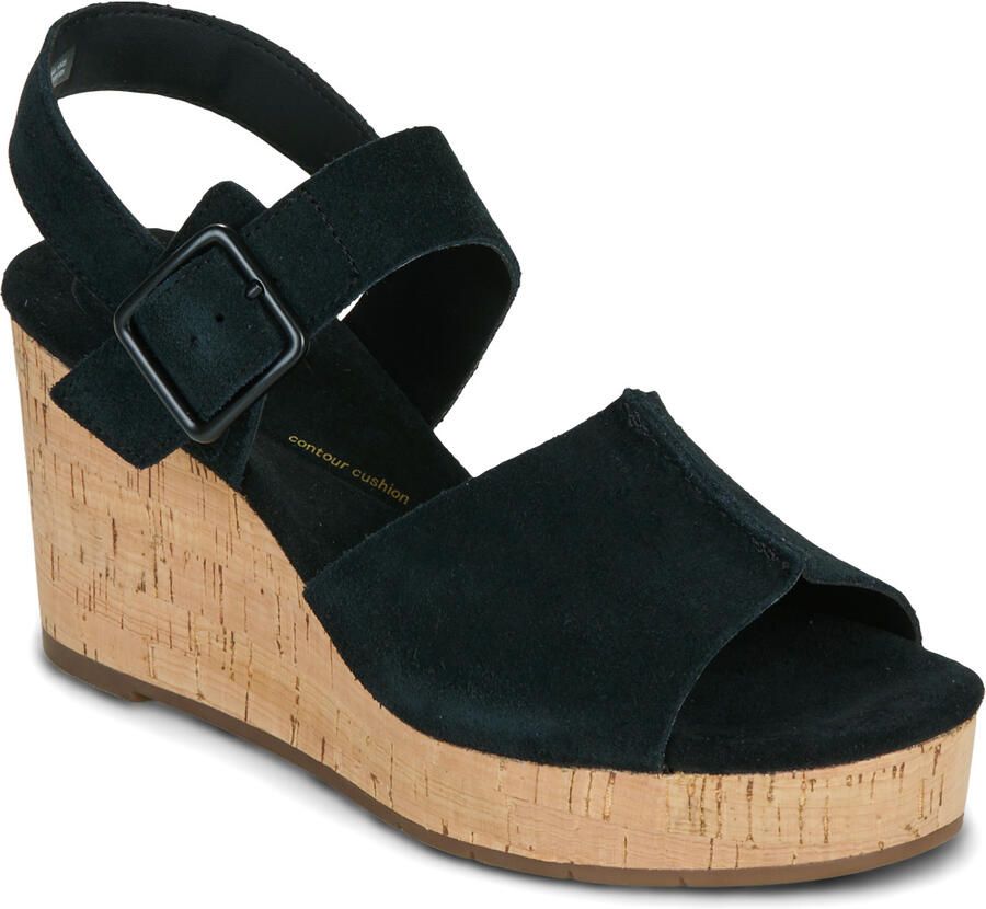 Clarks Sandalen met sleehak Sabina Dream