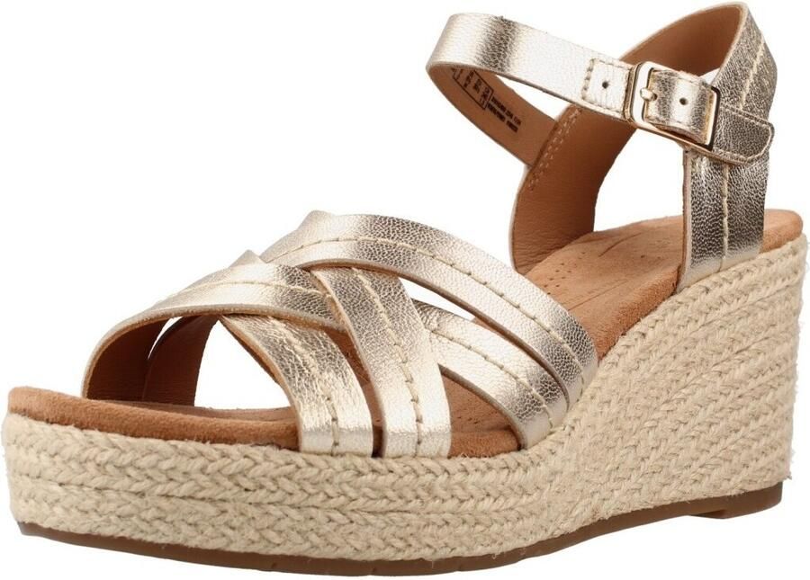 Clarks Sandalen met sleehak Sabina Strap