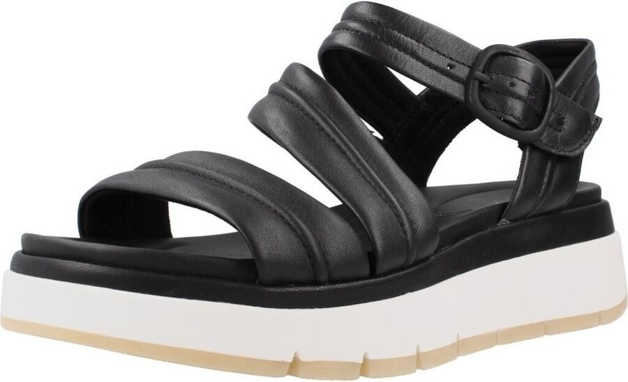 Clarks Sandalen Tuscan Strap sandalette flats zomerschoen met plateausool