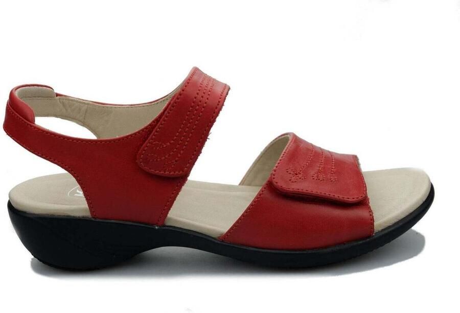 Clarks Open House dames sandaal rood - Foto 3