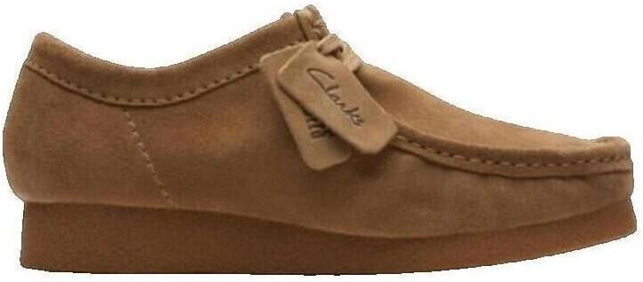 Clarks WALLABEE~EVO~SH~~~~~~~~~~~~~~~ Dames veterschoenen Wit beige - Foto 8