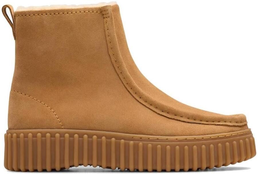 Clarks Winterlaarzen Torhill Moss Desert boots winterboots met markante loopzool - Foto 12