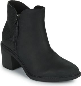 Clarks Dames Scene Zip D 2 black combi