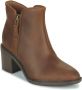 Zalando Dames Scene Zip D 4 dark tan lea - Thumbnail 2