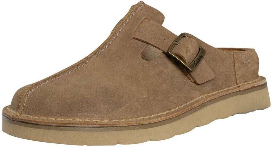 Clarks Instappers Solsbury Mule Suède Schoenen