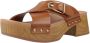 Clarks Heeled Mules Brown Dames - Thumbnail 3
