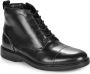 Clarks Shoes CLARKS ALDWIN CAP Bottine zwart - Thumbnail 1