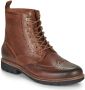 Clarks Veterlaarzen Batcombe Lord Budapester brogue zakelijke laarzen met lyrale perforatie - Thumbnail 2