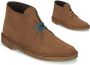 Clarks DESERT BOOT Volwassenen Heren sneakersHeren veterschoenVrije tijd half-hoog Cognac - Thumbnail 4