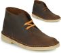 Clarks Schoenen Donkerbruin Desert Veterschoenen Donkerbruin Desert - Thumbnail 4