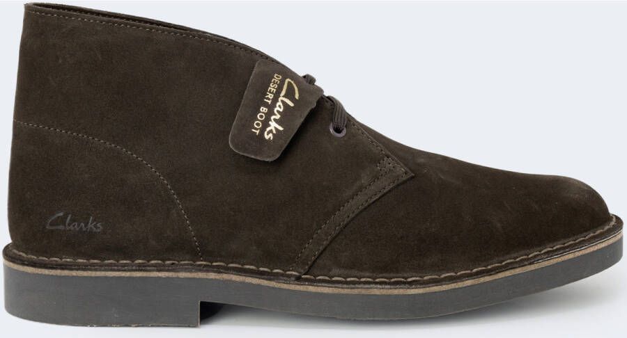 Clarks Veterboot Desert Boot Evo Donkerbruin Verwisselbaar Voetbed - Foto 7