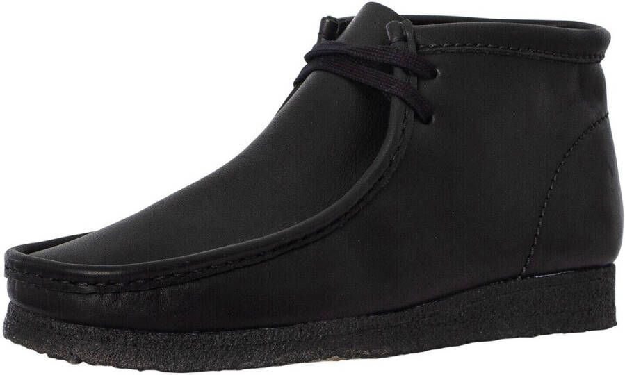 Clarks Herenschoenen Wallabee Boot G black leather - Foto 3