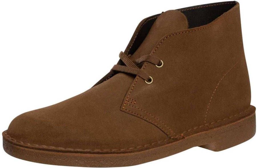 CLARKS ORIGINALS Clarks Boots Heren Desert Boot Heren Maat: 42 Materiaal: Suède Kleur: Cognac - Foto 12