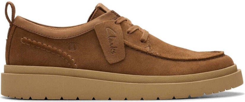 Clarks Veterschoenen Polden Moc veterschoen business schoen moccasin in casual look