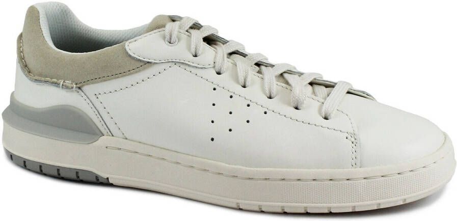 Clarks Lage Sneakers CLA-E25-COURTLITE-WH