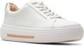 Clarks Veterschoenen Hollyhock Walk Plateauschoen lage schoen sneaker met modieuze zool - Wit