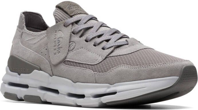 Clarks Grijze Vrijetijdssneakers voor Mannen Gray Heren - Foto 2