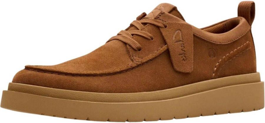 Clarks Veterschoenen Polden Moc veterschoen business schoen moccasin in casual look