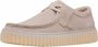 Clarks Heren Lace Ups Shoes In Grijs Van Leer - Thumbnail 2