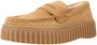 Clarks Shoes Clarks Dames Torhill Penny D 4 Light Tan Suede - Thumbnail 3
