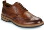 Clarks Elegante Schoenen Aldwin Limit Midtan Lea Streetwear Volwassen - Thumbnail 2