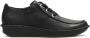 Clarks Zwarte Veterschoen Wijde Pasvorm Black Dames - Thumbnail 8
