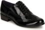 Clarks Hamble Oak Dames Veterschoenen Black Patent - Thumbnail 3