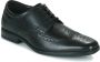 Clarks Zwarte Leren Brogue Schoenen Black Heren - Thumbnail 2