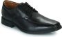 Clarks Veterschoenen Tilden Walk Vrijetijdsschoen lage schoen veterschoen met modieuze siernaad - Thumbnail 3