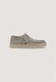 Clarks Heren Lace Ups Shoes In Grijs Van Leer - Thumbnail 2