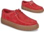 Clarks TORHILL LO Vrije tijdsschoenenHeren veterschoenHeren sneakersCasual Rood - Thumbnail 2