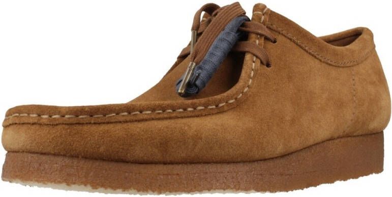 Clarks Originals Wallabee Bruin Suède Crepe Zool Brown Heren - Foto 8