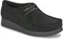 Clarks Shoes Clarks Dames WallabeeEVOSh D 2 black sde - Thumbnail 2
