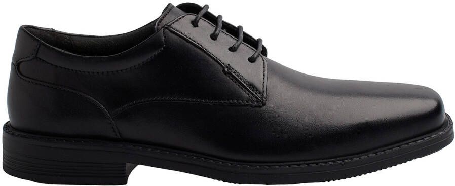 Clarks Nette schoenen WENDELL-LACE-BLACK LEATHER