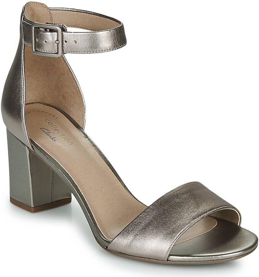 Clarks Dames schoenen Deva Mae D Zilver