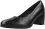 Clarks Dames Freva55 Court D 2 black leather - Thumbnail 2