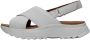Clarks Zomer Platte Sandalen Vrouwen White Dames - Thumbnail 19
