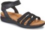 Clarks Stijlvolle Platte Sandalen voor Vrouwen Black Dames - Thumbnail 2