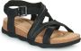 Clarks Stijlvolle platte sandalen voor vrouwen Black Dames - Thumbnail 2