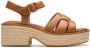 Clarks Coledale Strap dames sandaal bruin - Thumbnail 2