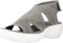 Clarks Stijlvolle Zomer Platte Sandalen Green Dames - Thumbnail 3