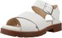 Clarks Stijlvolle Platte Sandalen voor Vrouwen White Dames - Thumbnail 3