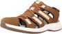 Clarks Stijlvolle Platte Sandalen Brown Dames - Thumbnail 3